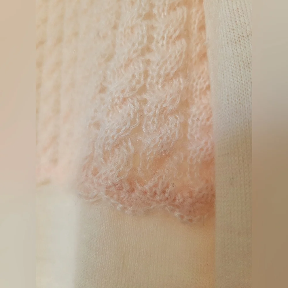 MOTH Anthropologie Women's Soft/Warm Sweater Turtleneck Wool/Mohair/Cashmere S - Picture 5 of 15